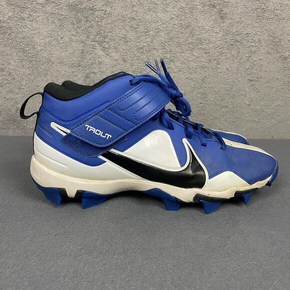 Nike Force Trout 8 Pro MCS Baseball Cleats Shoes Mens 8 Game Royal Blue White - Picture 6 of 12